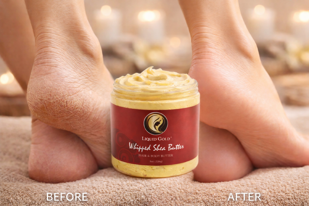 Whipped Shea Butter - Hair and Body Butter Honey Fragrance 8oz