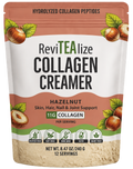 Collagen Creamer for Coffee - Grass Fed Collagen Peptides Powder with MCT Oil for Hair, Skin, Nails & Joint Support - Hazelnut