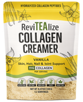 Collagen Creamer for Coffee - Grass Fed Collagen Peptides Powder with MCT Oil for Hair, Skin, Nails & Joint Support - Vanilla
